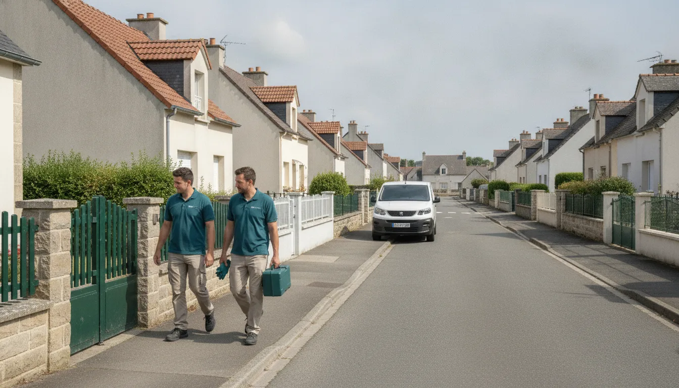 Dépannage pompe de relevage Ergué-Gabéric – intervention locale / la ville